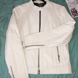 Armani Exchange leather jacket